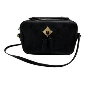 Louis Vuitton Shoulder Bag Empreinte Saintonge Noir Black